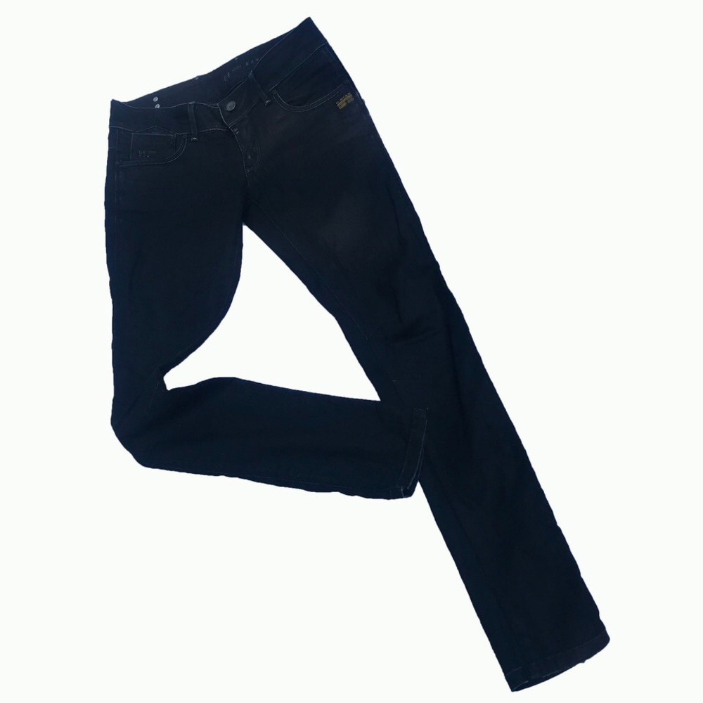 G Star black denim jeans
